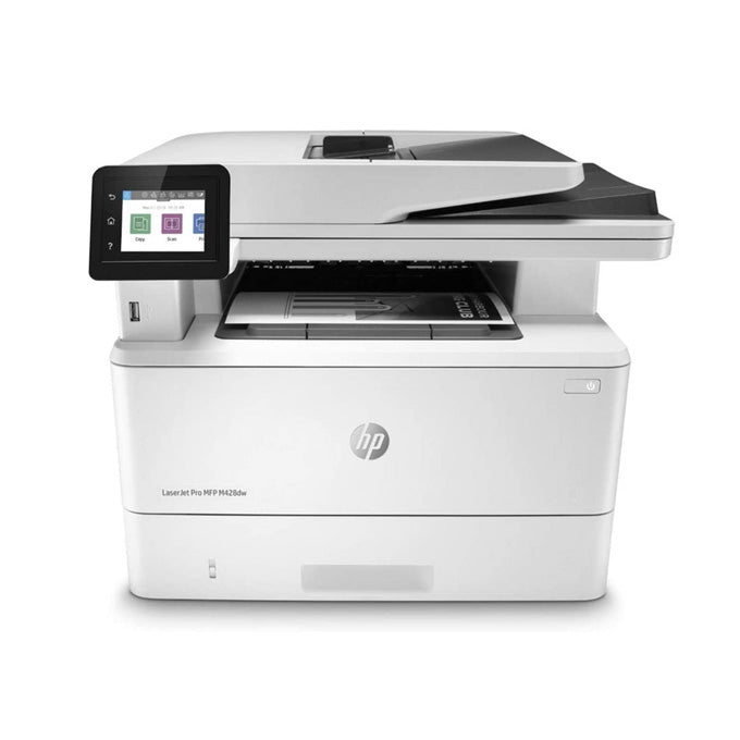 HP LaserJet Pro M428dw - Imprimante multifonction : impression, scan, copie (recto-verso ; noir ; A4 ; jusqu’à 38 ppm ; USB 2.0 + Gigabit Ethernet + Wi-Fi) HP LaserJet Pro M428dw - Imprimante multifonction : impression, scan, copie (recto-verso ; noir ; A4 ; jusqu’à 38 ppm ; USB 2.0 + Gigabit Ethernet + Wi-Fi)